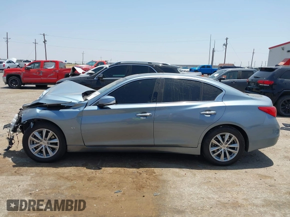 2015 Infiniti Q50 z VIN JN1BV7AP2FM357716, wystawiony jako IAAI lot #42504273 z przebiegiem 74 608 mil mil oraz . Historia ofert i sprzedaży dostępna na DreamBid. Obrazek 15.
