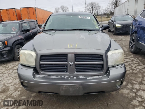 2006 Dodge Dakota SLT with VIN 1D7HE42K96S694927, listed as a Copart auction lot 47927285 with Not Provided miles and Salvage Title. Bid and sale history available at carsss.com. Image 5.