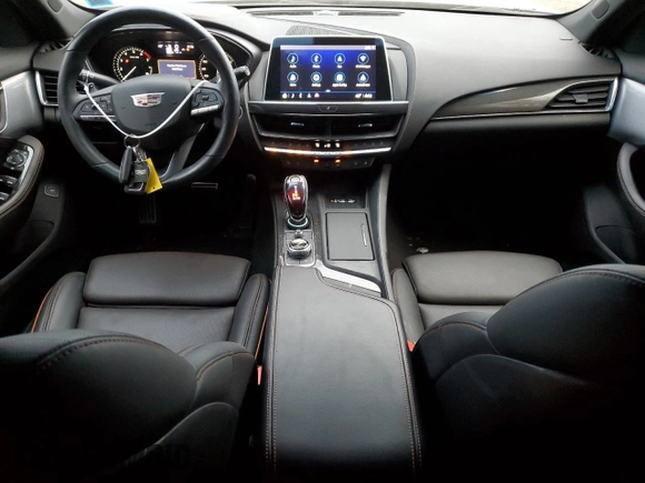 2023 Cadillac CT5 Sport with VIN 1G6DU5RK3P0105278, listed as a Copart auction lot 80003734 with 27,806 mi miles and Salvage Title. Bid and sale history available at DreamBid. Image 8.