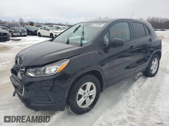 2020 Chevrolet Trax LS with VIN KL7CJKSB5LB321543, listed as a Copart auction lot 56460685 with Not Provided miles and Non Repairable. Bid and sale history available at DreamBid. Image 1.