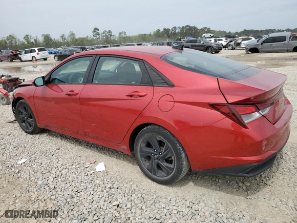 2021 Hyundai Elantra SEL with VIN 5NPLM4AGXMH000598, listed as a Copart auction lot 50592945 with 42,441 mi miles and Salvage Title. Bid and sale history available at carsss.com. Image 2.
