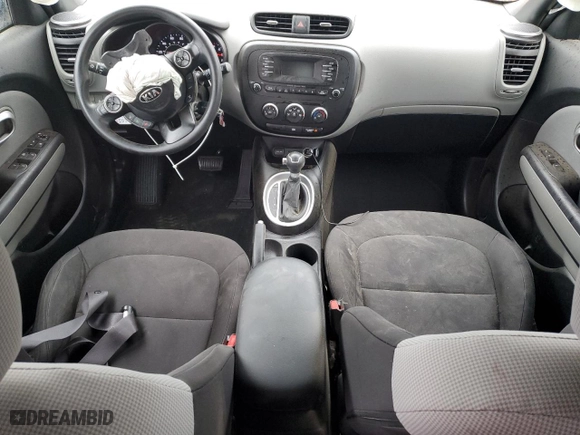 2015 Kia Soul with VIN KNDJN2A20F7748197, listed as a Copart auction lot 86645744 with 53,563 mi miles and Salvage Title. Bid and sale history available at carsss.com. Image 8.