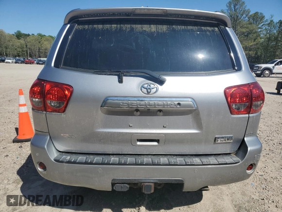 2013 Toyota Sequoia Limited with VIN 5TDKY5G13DS044283, listed as a Copart auction lot 52236725 with 195,118 mi miles and Salvage Title. Bid and sale history available at carsss.com. Image 6.