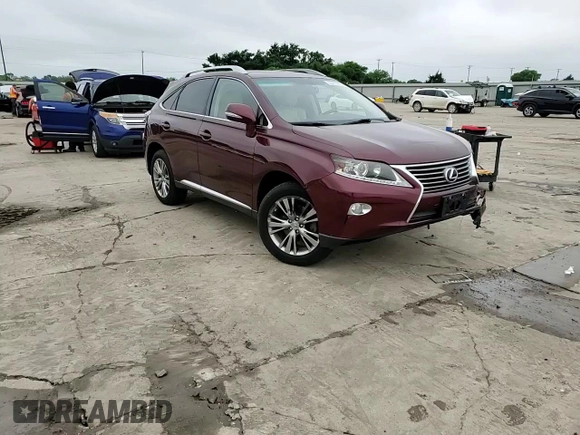 2014 Lexus RX 350 with VIN JTJZK1BA8E2418893, listed as a Copart auction lot 55275925 with 103,162 mi miles and Salvage Title. Bid and sale history available at DreamBid. Image 14.