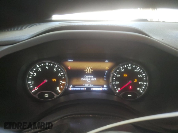 2016 Jeep Renegade Trailhawk with VIN ZACCJBCT2GPC56026, listed as a Copart auction lot 62223445 with 113,915 mi miles and Salvage title. Bid and sale history available at DreamBid. Image 9.