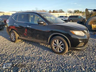 2015 Nissan Rogue S with VIN KNMAT2MV7FP585575, listed as a Copart auction lot 47958775 with 109,336 mi miles and Salvage Title. Bid and sale history available at DreamBid. Image 4.