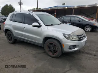 2012 Volkswagen Tiguan SE with VIN WVGBV7AX4CW540656, listed as a Copart auction lot 61473285 with 155,440 mi miles and Clean title. Bid and sale history available at DreamBid. Image 4.