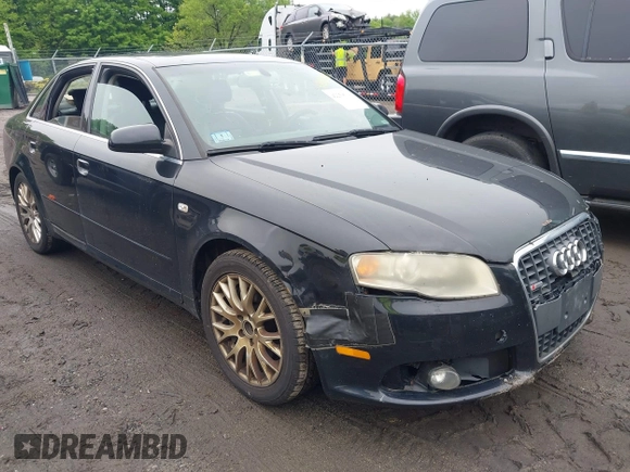 2008 Audi A4 2.0T with VIN WAUDF78E18A151845, listed as a IAAI auction lot 42259539 with 205,565 mi miles and . Bid and sale history available at DreamBid. Image 1.