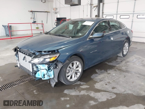 2024 Chevrolet Malibu LT with VIN 1G1ZD5ST0RF218782, listed as a IAAI auction lot 42096080 with 25,375 mi miles and . Bid and sale history available at DreamBid. Image 2.