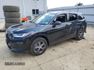 2025 Honda HR-V EX-L with VIN 3CZRZ2H76SM763192, listed as a Copart auction lot 61733265 with 3,850 mi miles and Salvage title. Bid and sale history available at DreamBid. Image 1.