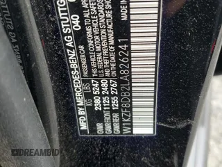 2020 Mercedes-Benz E-Class E 350 with VIN W1KZF8DB2LA826241, listed as a Copart auction lot 52915895 with 59,836 mi miles and Clean Title. Bid and sale history available at carsss.com. Image 12.