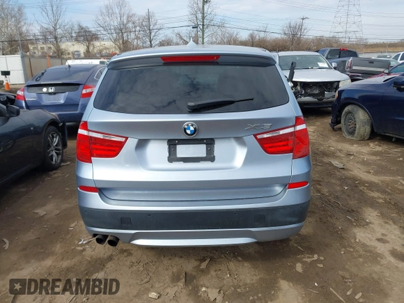 2011 BMW X3 35i with VIN 5UXWX7C50BL731484, listed as a IAAI auction lot 41711403 with 144,211 mi miles and . Bid and sale history available at DreamBid. Image 16.