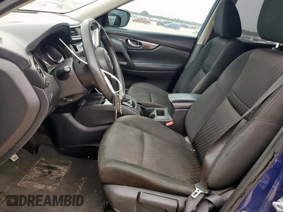 2017 Nissan Rogue SV with VIN KNMAT2MT4HP542121, listed as a Copart auction lot 57166995 with 83,850 mi miles and Clean title. Bid and sale history available at DreamBid. Image 7.