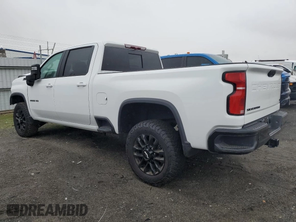 2025 Chevrolet Silverado 3500HD LT with VIN 2GC4KTEY5S1106818, listed as a Copart auction lot 86745374 with 3,342 mi miles and Salvage Title. Bid and sale history available at DreamBid. Image 2.
