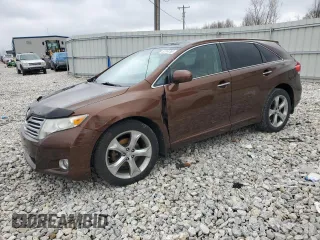 2010 Toyota Venza with VIN 4T3BK3BB7AU040124, listed as a Copart auction lot 52314765 with 16,426 mi miles and Salvage Title. Bid and sale history available at carsss.com. Image 1.