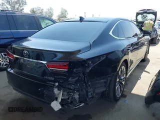 2019 Lexus LS 500 with VIN JTHC51FF6K5005658, listed as a IAAI auction lot 42593636 with 99,055 mi miles and . Bid and sale history available at DreamBid. Image 4.