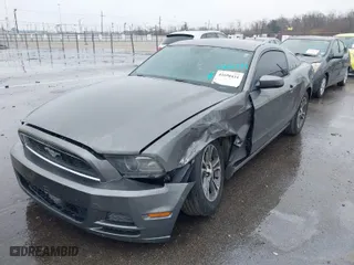 2013 Ford Mustang V6 with VIN 1ZVBP8AM3D5264789, listed as a IAAI auction lot 41650434 with NaN miles. Bid and sale history available at carsss.com. Image 6.