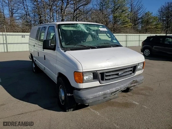 2006 Ford Econoline Cargo Van with VIN 1FTNE24W56DA55305, listed as a Copart auction lot 47079195 with 165,539 mi miles and Salvage Title. Bid and sale history available at carsss.com. Image 12.