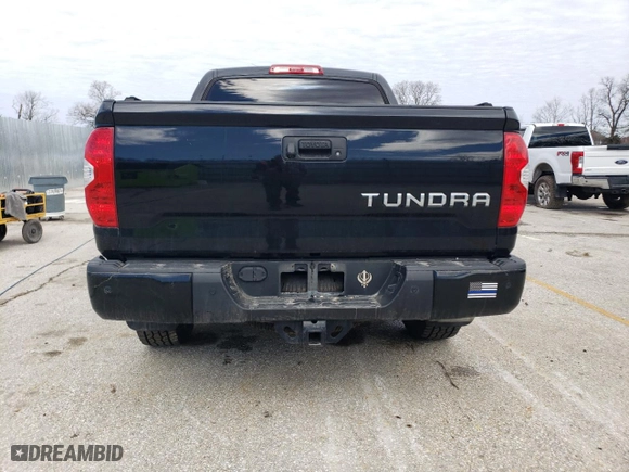 2018 Toyota Tundra 4WD SR5 with VIN 5TFAW5F14JX741292, listed as a Copart auction lot 47852365 with 69,776 mi miles and Salvage Title. Bid and sale history available at carsss.com. Image 6.