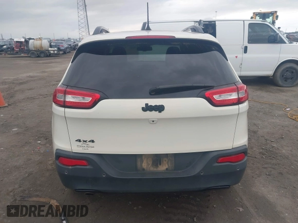 2018 Jeep Cherokee Limited with VIN 1C4PJMDB8JD613833, listed as a IAAI auction lot 40831461 with 134,497 mi miles. Bid and sale history available at carsss.com. Image 16.
