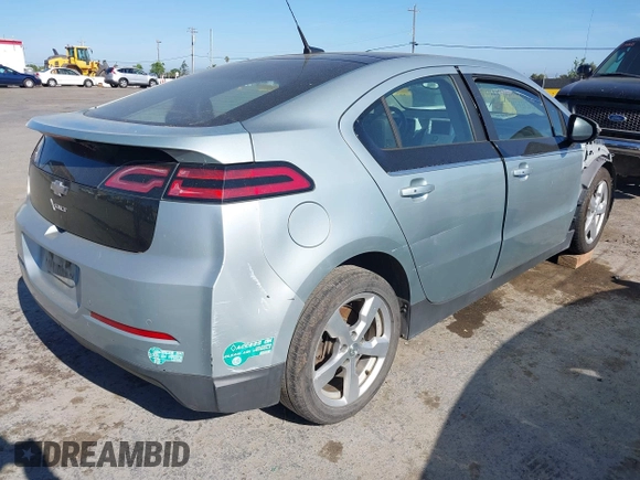 2012 Chevrolet Volt with VIN 1G1RF6E43CU121650, listed as a IAAI auction lot 41915221 with Not Provided miles and . Bid and sale history available at carsss.com. Image 4.