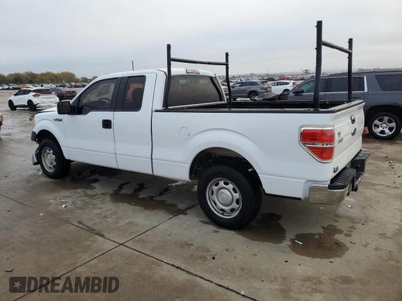 2014 Ford F-150 XL with VIN 1FTEX1CM1EKE98498, listed as a Copart auction lot 83595034 with 137,091 mi miles and Salvage title. Bid and sale history available at DreamBid. Image 2.