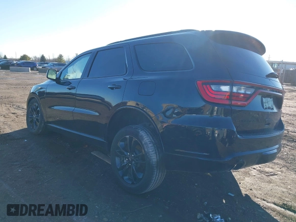 2024 Dodge Durango GT Plus with VIN 1C4RDJDG1RC173658, listed as a IAAI auction lot 41212499 with 913 mi miles and . Bid and sale history available at DreamBid. Image 3.
