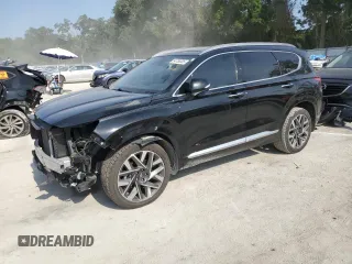 2022 Hyundai Santa Fe Calligraphy with VIN 5NMS54AL8NH450061, listed as a Copart auction lot 54738305 with 74,051 mi miles and Salvage title. Bid and sale history available at DreamBid. Image 1.