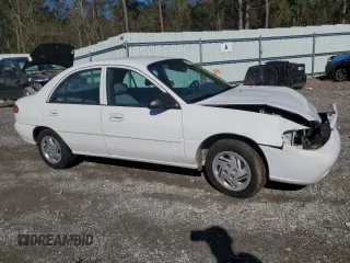 2001 Ford Escort Fleet with VIN 3FAFP13P91R193180, listed as a Copart auction lot 80908644 with 153,053 mi miles and Salvage Title. Bid and sale history available at carsss.com. Image 4.