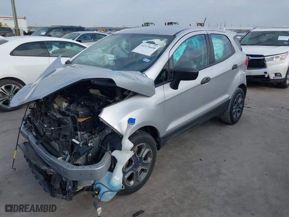 2021 Ford EcoSport S with VIN MAJ3S2FE3MC408878, listed as a IAAI auction lot 41571610 with 39,952 mi miles. Bid and sale history available at carsss.com. Image 18.