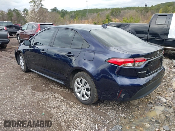 2023 Toyota Corolla LE with VIN 5YFB4MDEXPP032982, listed as a IAAI auction lot 41728893 with 21,887 mi miles and . Bid and sale history available at DreamBid. Image 3.