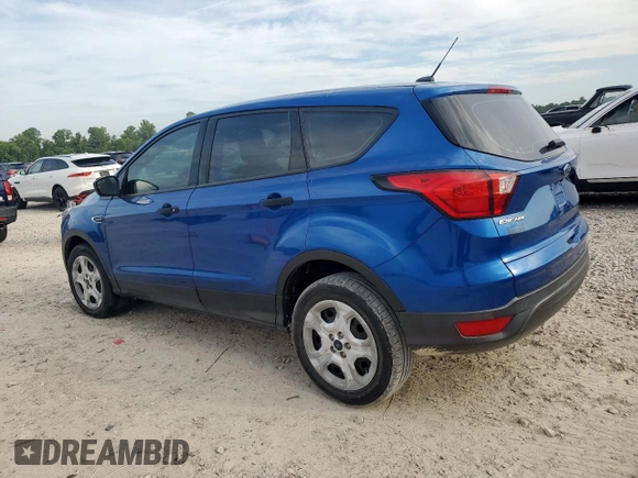 2019 Ford Escape S with VIN 1FMCU0F78KUB00277, listed as a Copart auction lot 62519375 with Not provided miles and Salvage title. Bid and sale history available at DreamBid. Image 2.