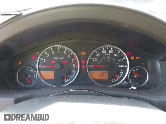 2007 Nissan Pathfinder SE z VIN 5N1AR18W27C613623, wystawiony jako IAAI lot #42272592 z przebiegiem 226 394 mil mil oraz . Historia ofert i sprzedaży dostępna na DreamBid. Obrazek 7.