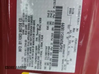 2024 Ford Mustang EcoBoost z VIN 1FAGP8UHXR5118099, wystawiony jako Copart lot #56729295 z przebiegiem 21 347 mil mil oraz Szkoda całkowita • Salvage title. Historia ofert i sprzedaży dostępna na DreamBid. Obrazek 13.