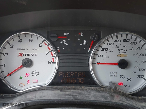 2005 Chevrolet Colorado LS ZQ8 with VIN 1GCCS196158205579, listed as a IAAI auction lot 41894756 with 236,670 mi miles. Bid and sale history available at carsss.com. Image 7.