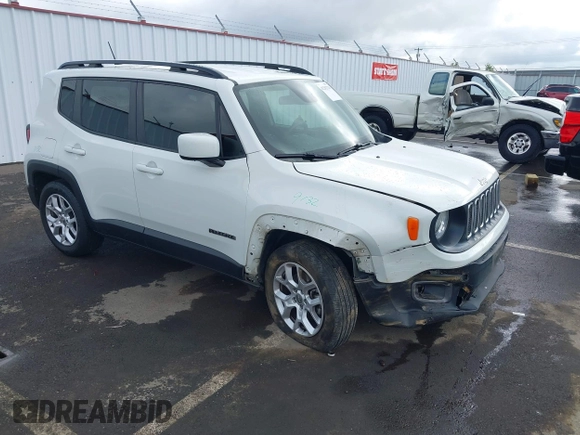 2018 Jeep Renegade Altitude z VIN ZACCJABB0JPJ52125, wystawiony jako IAAI lot #42262220 z przebiegiem 67 857 mil mil oraz . Historia ofert i sprzedaży dostępna na DreamBid. Obrazek 1.