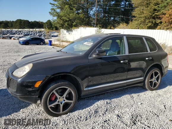 2006 Porsche Cayenne Turbo z VIN WP1AC29P86LA91645, wystawiony jako Copart lot #77609834 z przebiegiem 167 664 mil mil oraz Szkoda całkowita • Salvage title. Historia ofert i sprzedaży dostępna na DreamBid. Obrazek 1.