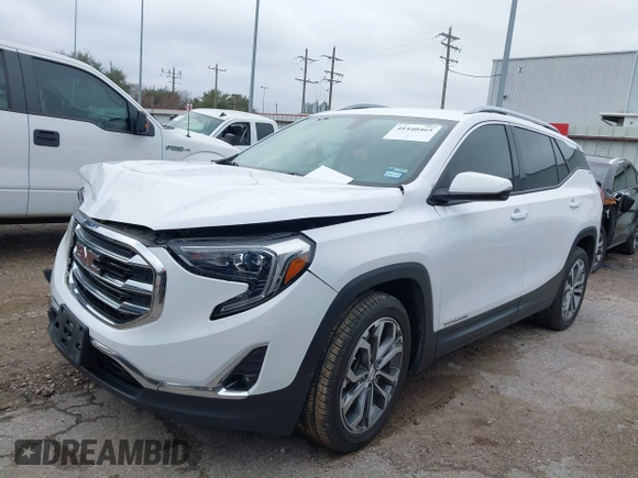 2018 GMC Terrain SLT with VIN 3GKALPEXXJL337617, listed as a IAAI auction lot 41440465 with 92,622 mi miles. Bid and sale history available at carsss.com. Image 17.
