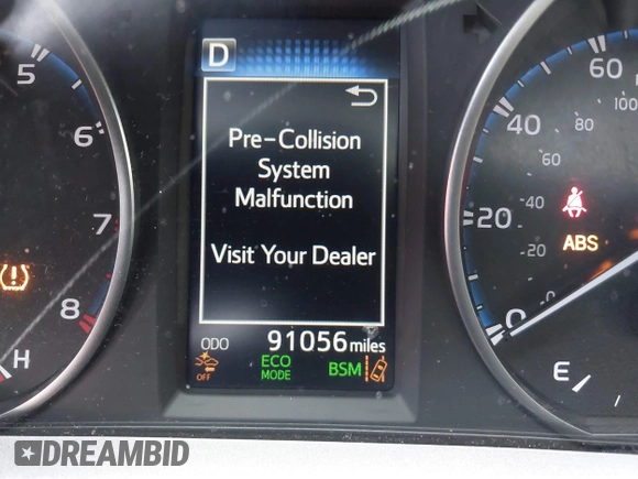 2018 Toyota RAV4 XLE with VIN JTMRFREV9JJ218173, listed as a IAAI auction lot 42037959 with 91,056 mi miles. Bid and sale history available at carsss.com. Image 16.