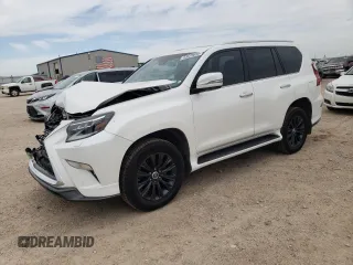 2022 Lexus GX 460 Premium z VIN JTJAM7BX3N5312848, wystawiony jako Copart lot #53629655 z przebiegiem 69 906 mil mil oraz Szkoda całkowita • Salvage title. Historia ofert i sprzedaży dostępna na DreamBid. Obrazek 1.