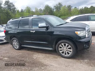 2008 Toyota Sequoia Ltd with VIN 5TDZY68A18S014708, listed as a IAAI auction lot 41805662 with 254,638 mi miles. Bid and sale history available at carsss.com. Image 13.