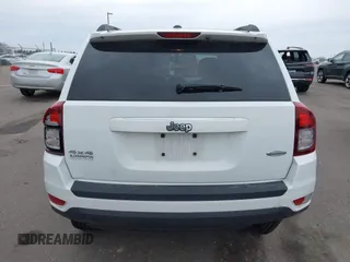 2015 Jeep Compass High Altitude Edition with VIN 1C4NJDEB6FD357687, listed as a IAAI auction lot 41995472 with 91,780 mi miles. Bid and sale history available at carsss.com. Image 16.