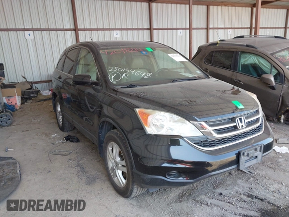 2011 Honda CR-V EX-L with VIN 5J6RE4H70BL088190, listed as a IAAI auction lot 42018214 with 104,013 mi miles. Bid and sale history available at carsss.com. Image 1.