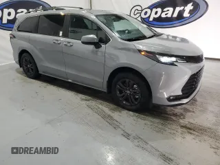 2024 Toyota Sienna LE with VIN 5TDCSKFC1RS139259, listed as a Copart auction lot 77890494 with 892 mi miles and Clean Title. Bid and sale history available at carsss.com. Image 4.