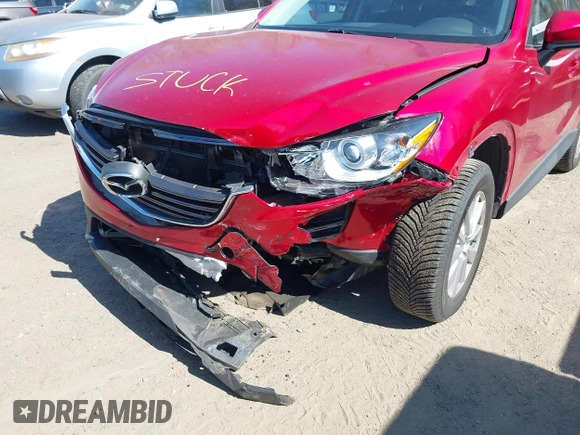 2016 Mazda CX-5 Sport with VIN JM3KE4BY7G0805631, listed as a IAAI auction lot 42028606 with 93,659 mi miles and . Bid and sale history available at carsss.com. Image 6.