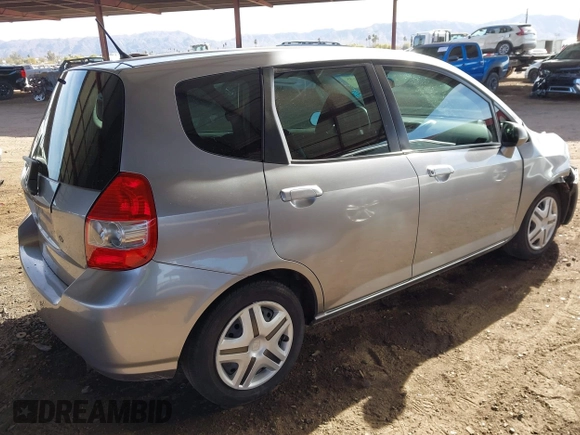 2007 Honda Fit with VIN JHMGD37477S026170, listed as a IAAI auction lot 41398655 with 48,218 mi miles and . Bid and sale history available at DreamBid. Image 4.