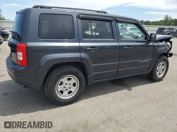 2014 Jeep Patriot Sport z VIN 1C4NJPBB8ED850548, wystawiony jako Copart lot #55945905 z przebiegiem 120 321 mil mil oraz Szkoda całkowita • Salvage title. Historia ofert i sprzedaży dostępna na DreamBid. Obrazek 3.