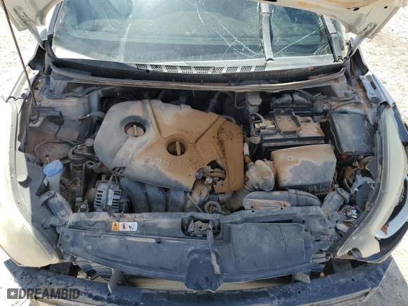 2016 Hyundai Elantra SE with VIN 5NPDH4AE3GH753434, listed as a Copart auction lot 52966295 with 0 mi miles and Salvage Title. Bid and sale history available at carsss.com. Image 11.
