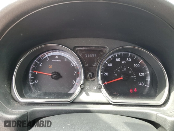 2019 Nissan Versa SV with VIN 3N1CN7AP6KL859167, listed as a Copart auction lot 53779855 with 95,595 mi miles and Clean title. Bid and sale history available at DreamBid. Image 9.