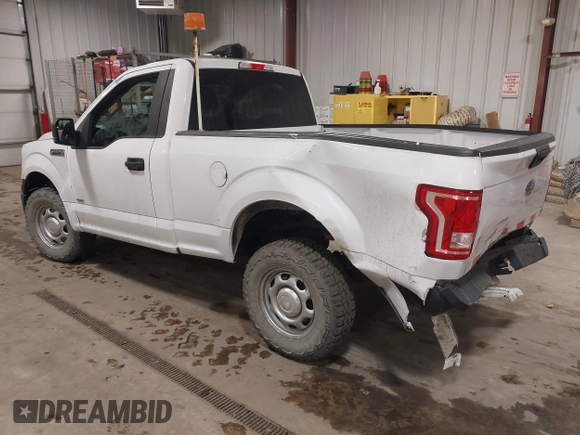 2016 Ford F-150 XL with VIN 1FTMF1CP5GKF21390, listed as a IAAI auction lot 41614909 with 114,344 mi miles. Bid and sale history available at carsss.com. Image 3.